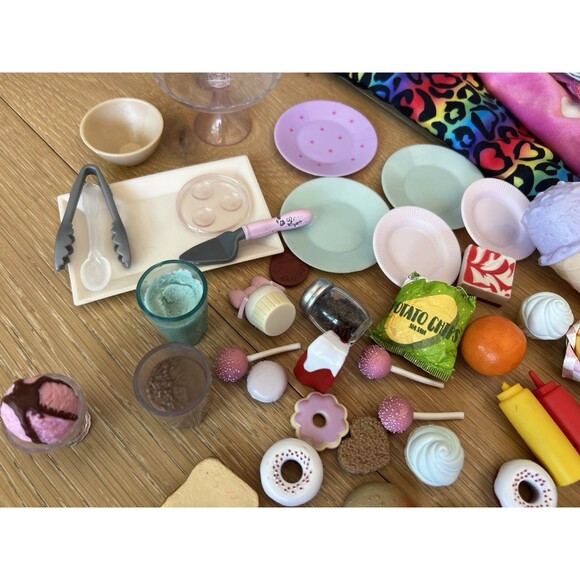 Big Lot Of 18" Battat Our Generation American Girl Doll Foods & Accessories - Picture 3 of 5